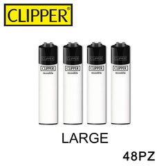 CLIPPER ACCENDINO LARGE CRYSTAL WHITE 48PZ - koseakasa