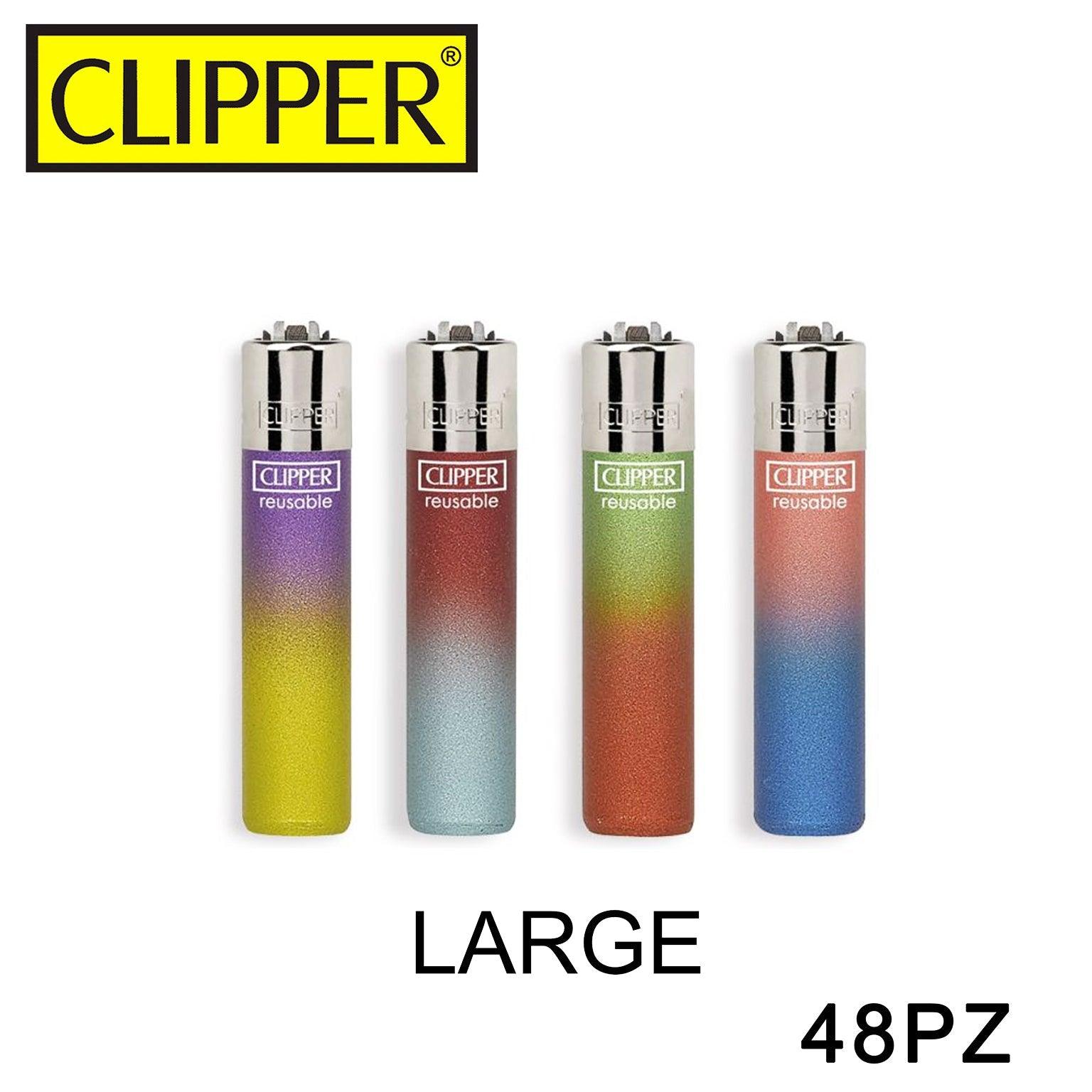 CLIPPER ACCENDINO LARGE METALLIC GRADIENT 7 48PZ - koseakasa