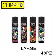 CLIPPER ACCENDINO LARGE SHE SKULL 48PZ - koseakasa