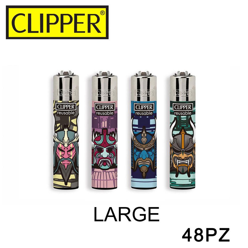 CLIPPER ACCENDINO LARGE SAMURAI MASKS 48PZ - koseakasa