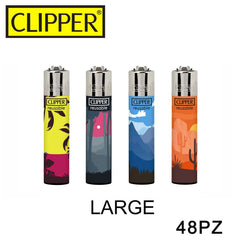 CLIPPER ACCENDINO LARGE NATURAL MIX 48PZ - koseakasa