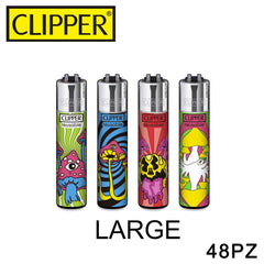 CLIPPER ACCENDINO LARGE NEON SHROOMS 48PZ - koseakasa