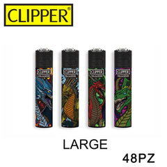 CLIPPER ACCENDINO LARGE DRAGONS 48PZ - koseakasa