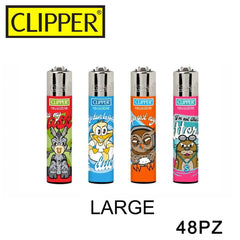 CLIPPER ACCENDINO LARGE ANIMAL QUOTES 48PZ - koseakasa