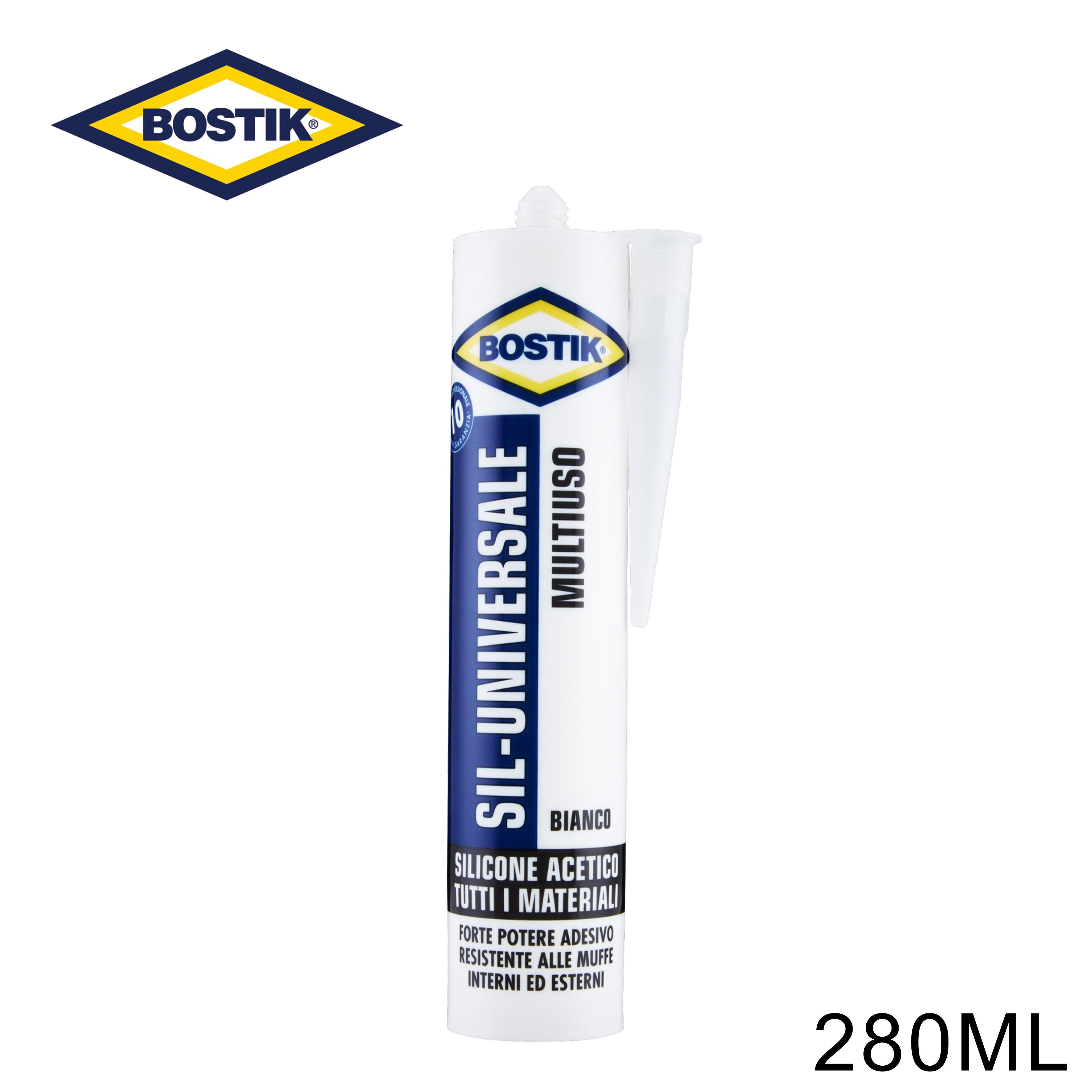 SILICONE BIANCO 280ML ACETICO BOSTIK ART.D2392 PZ1 - koseakasa