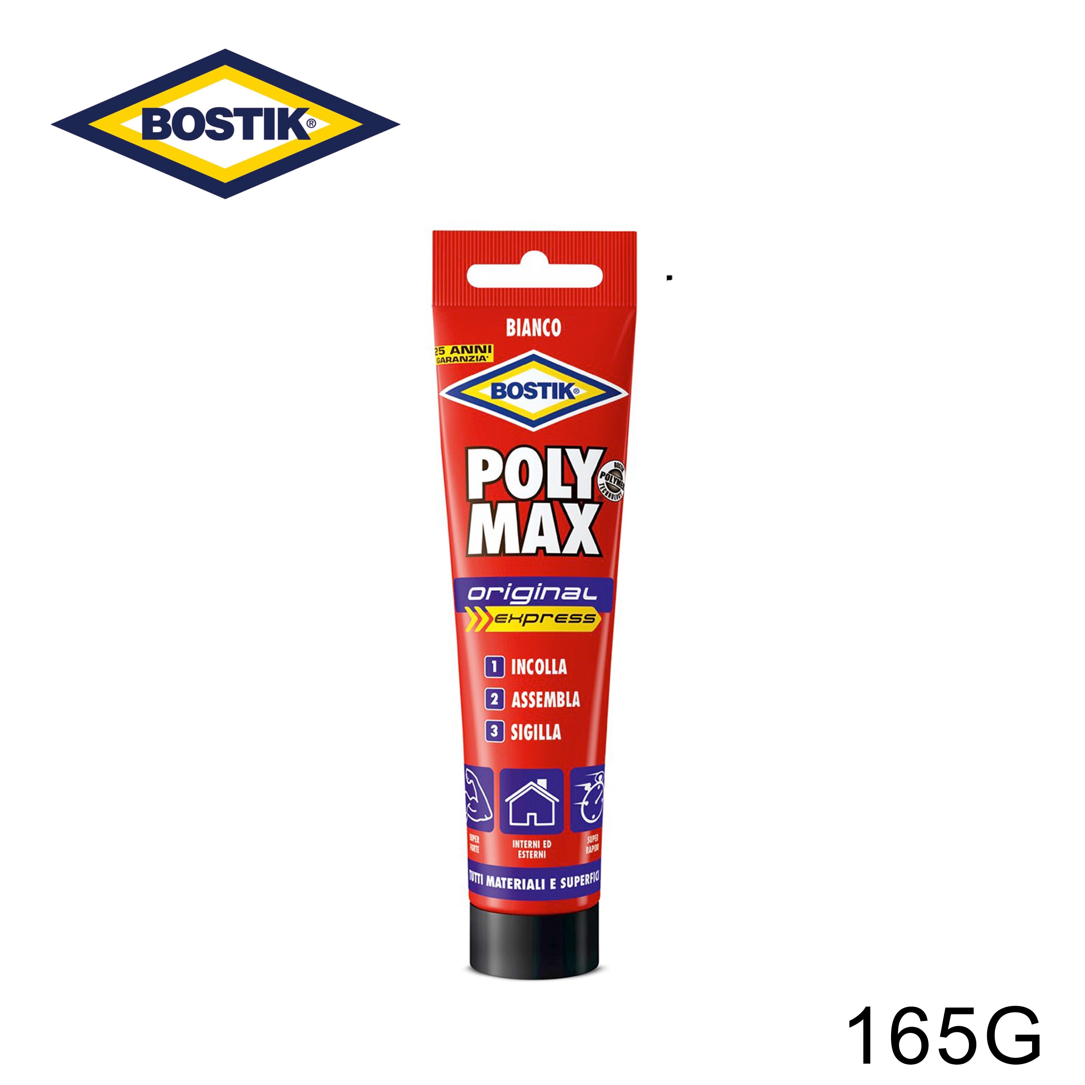 POLYMAX 165GR ORIGINAL EXPRESS COLLA BIANCO BOSTIK ART.D2751 BL1 - koseakasa