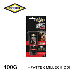 GRZZLY 100GR MONTAGE POWER COLLA FORTE BOSTIK ART.6314998 7002870 BL1 - koseakasa