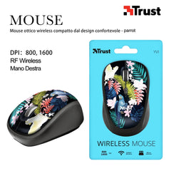 MOUSE WIRELESS YVI PARROT TRUST ART.23387 BL1 - koseakasa