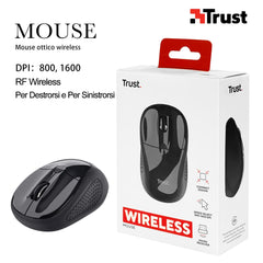 MOUSE WIRELESS BASIC NERO TRUST ART.24658 BL1 - koseakasa
