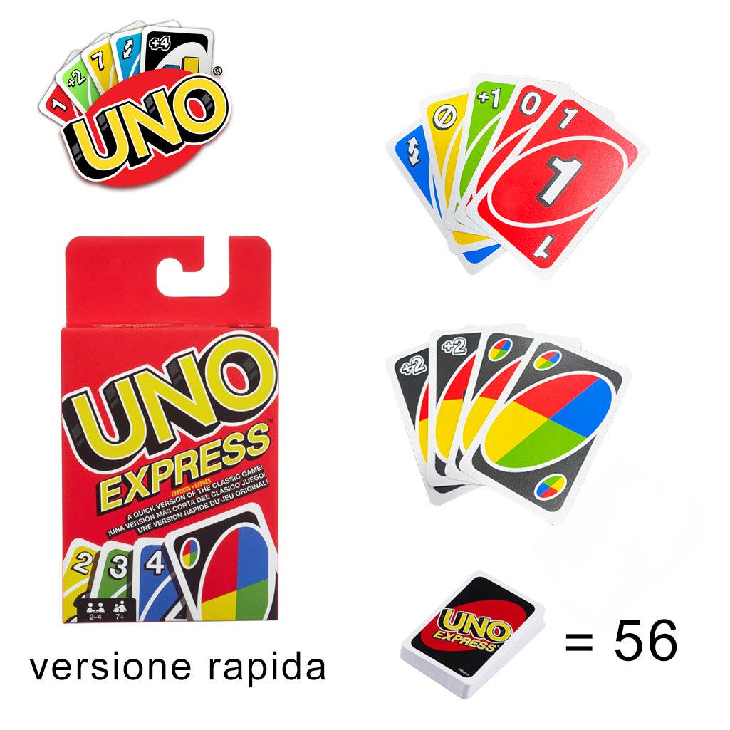 CARTE DA GIOCO MATTEL UNO EXPRESS ART.GDR45 PZ1 - koseakasa