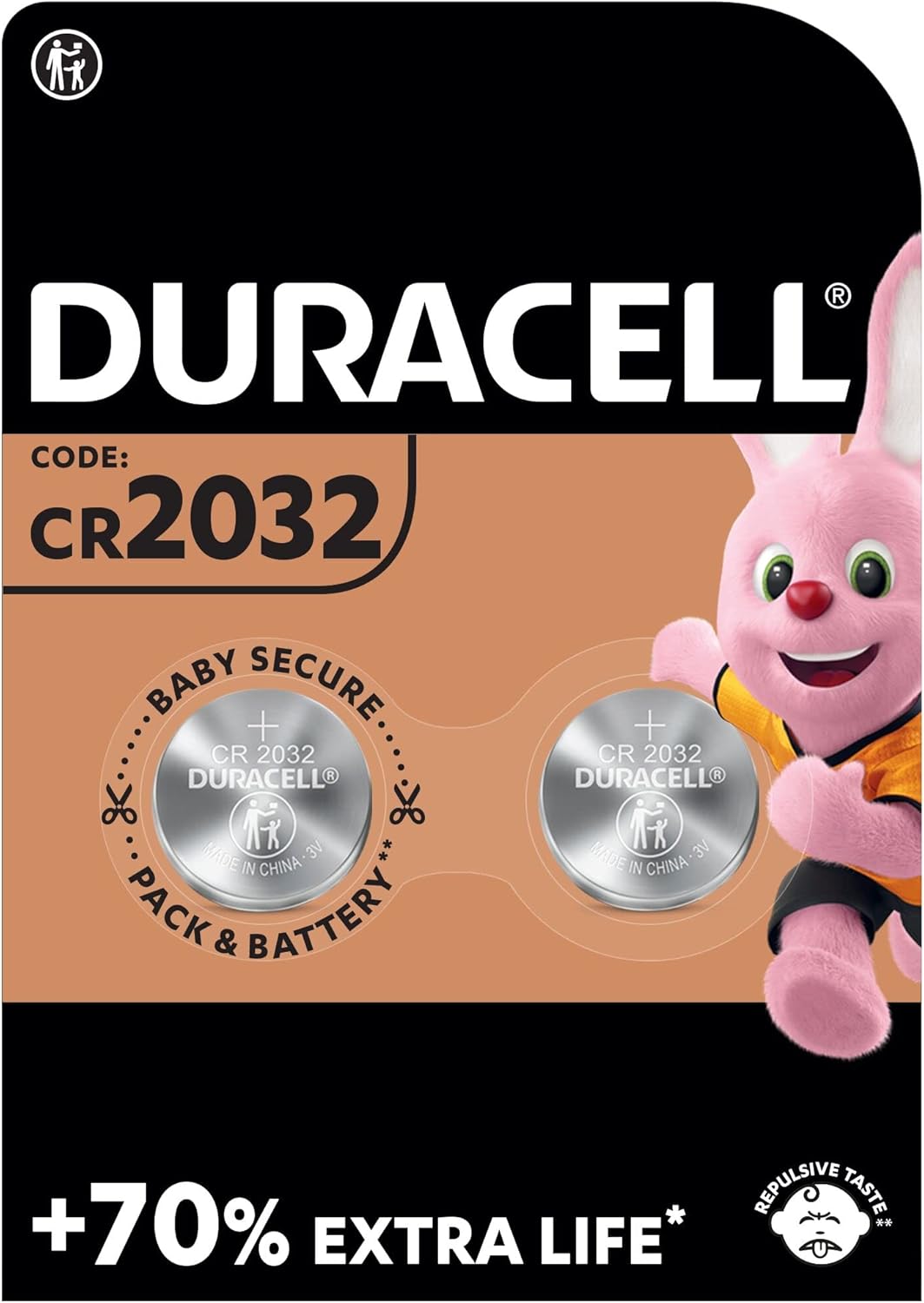CR2032 DURACELL LITHIUM PILA BL2 - koseakasa