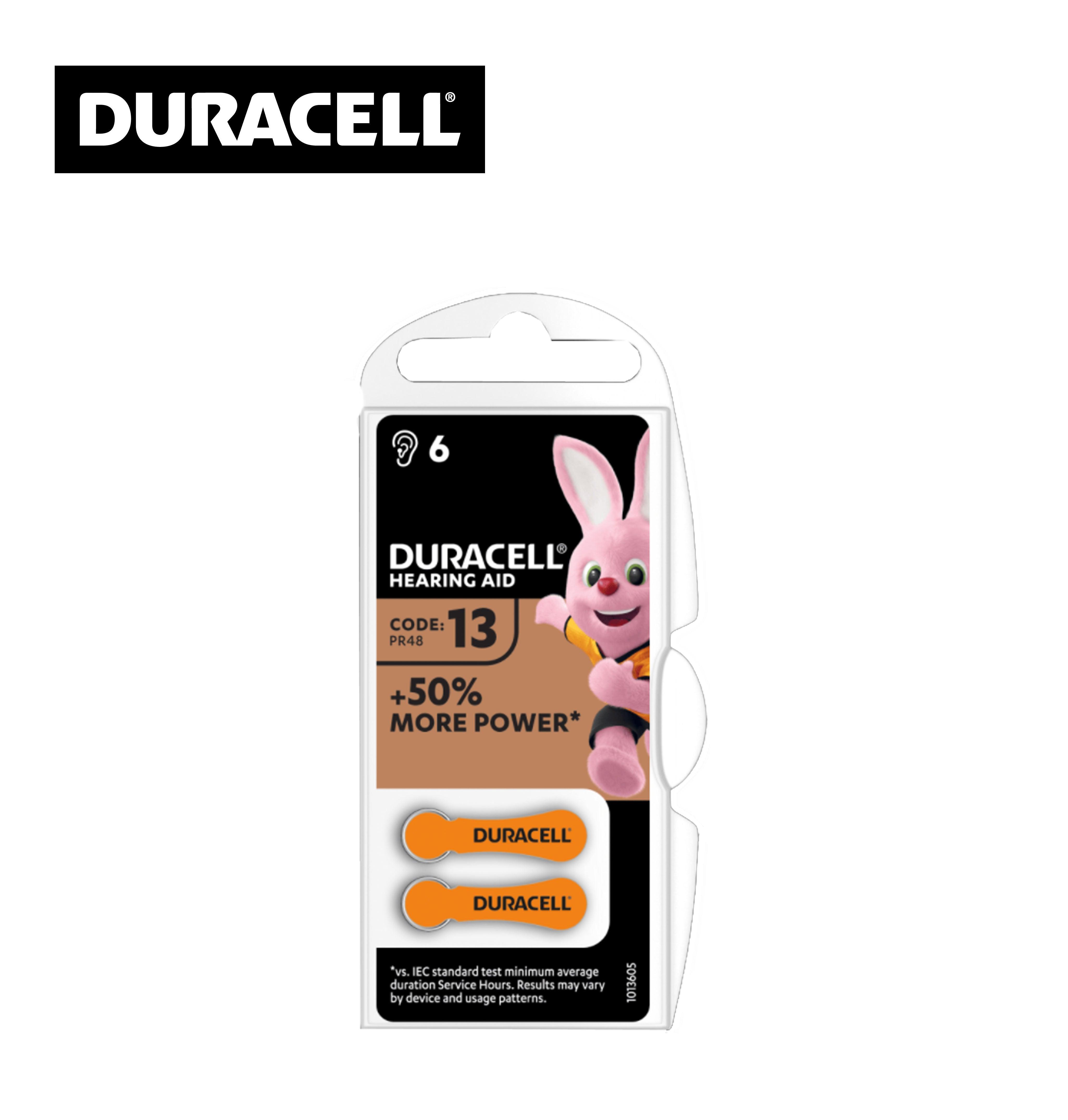 ACUSTICA 13 DURACELL PILA  BL6 - koseakasa