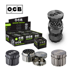 OCB GRINDER METALLO BLACK SILVER 6PZ - koseakasa