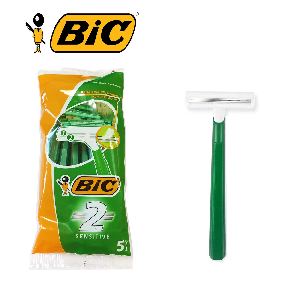 BIC RASOIO 2 SENSITIVE 5PZ - koseakasa