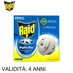 RAID NIGHT E DAY ZANZARE BASE 1EA ART.320034 12PZ - koseakasa