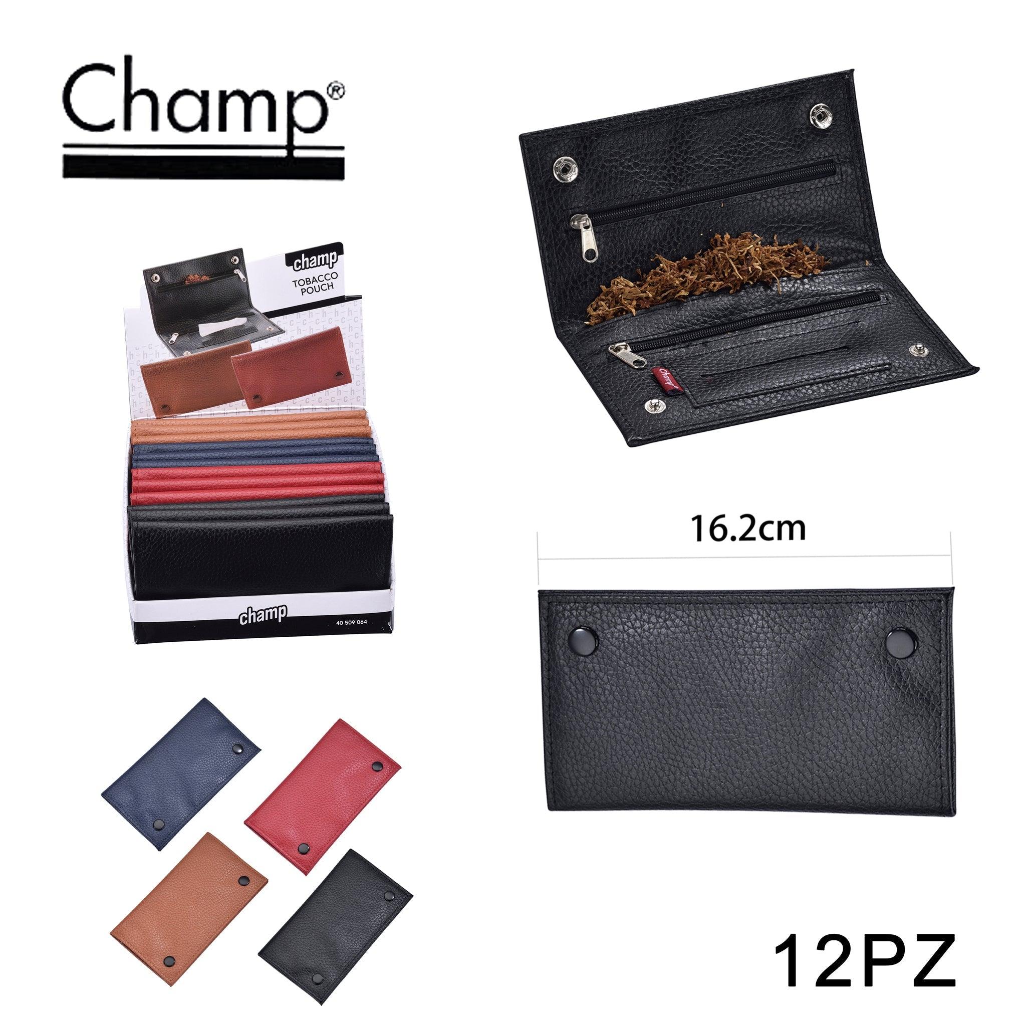 ART.40590064 CHAMP GM GRAINED PU TOBACCO POUCH DL-12 - koseakasa