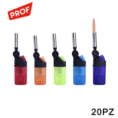 ART.40411544 PROF MINI ACCENDIGAS 5 COLORS TURBO 20PZ - koseakasa