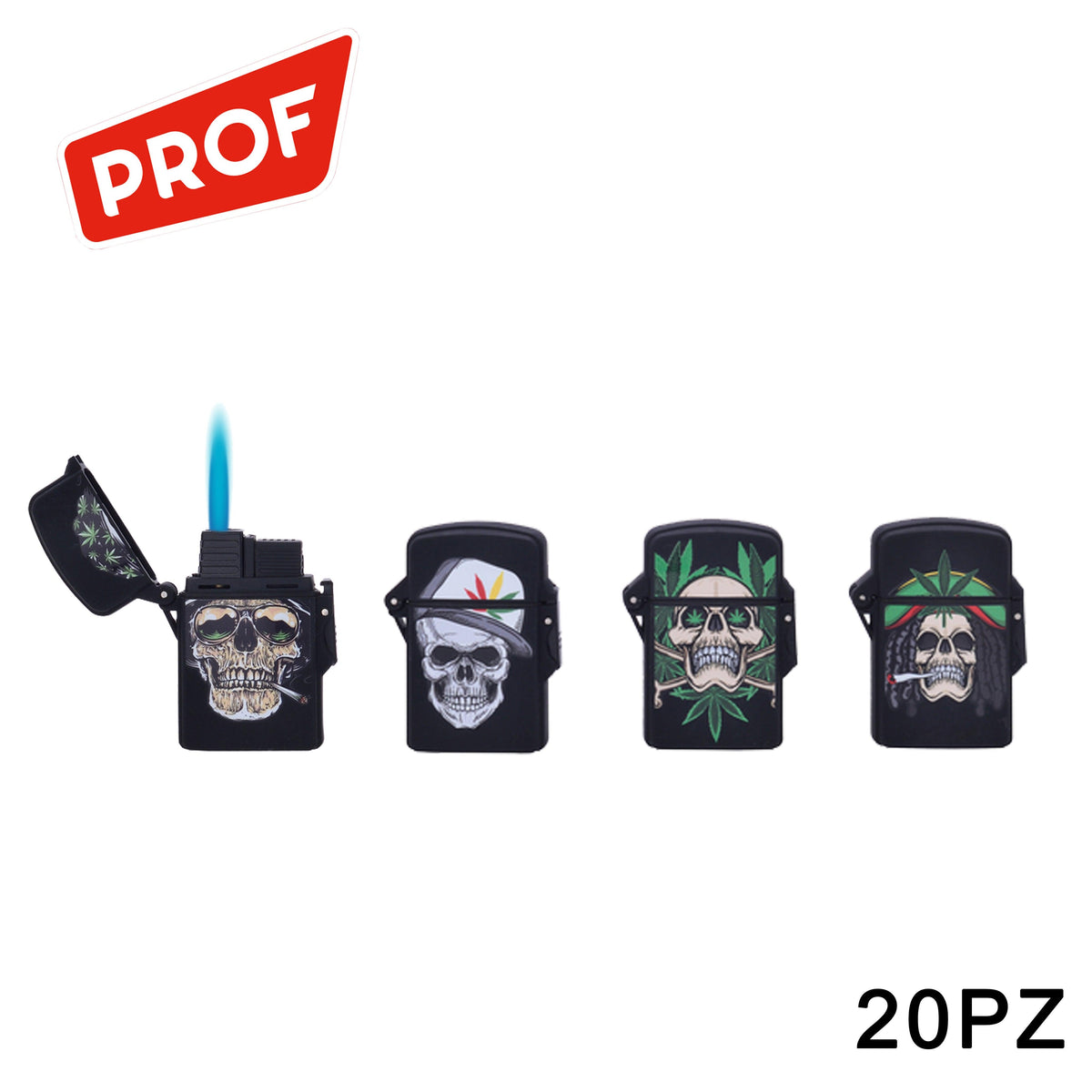 ART.40804250 PROF ACCENDINO TURBO SKULLS CONF. 20PZ - koseakasa