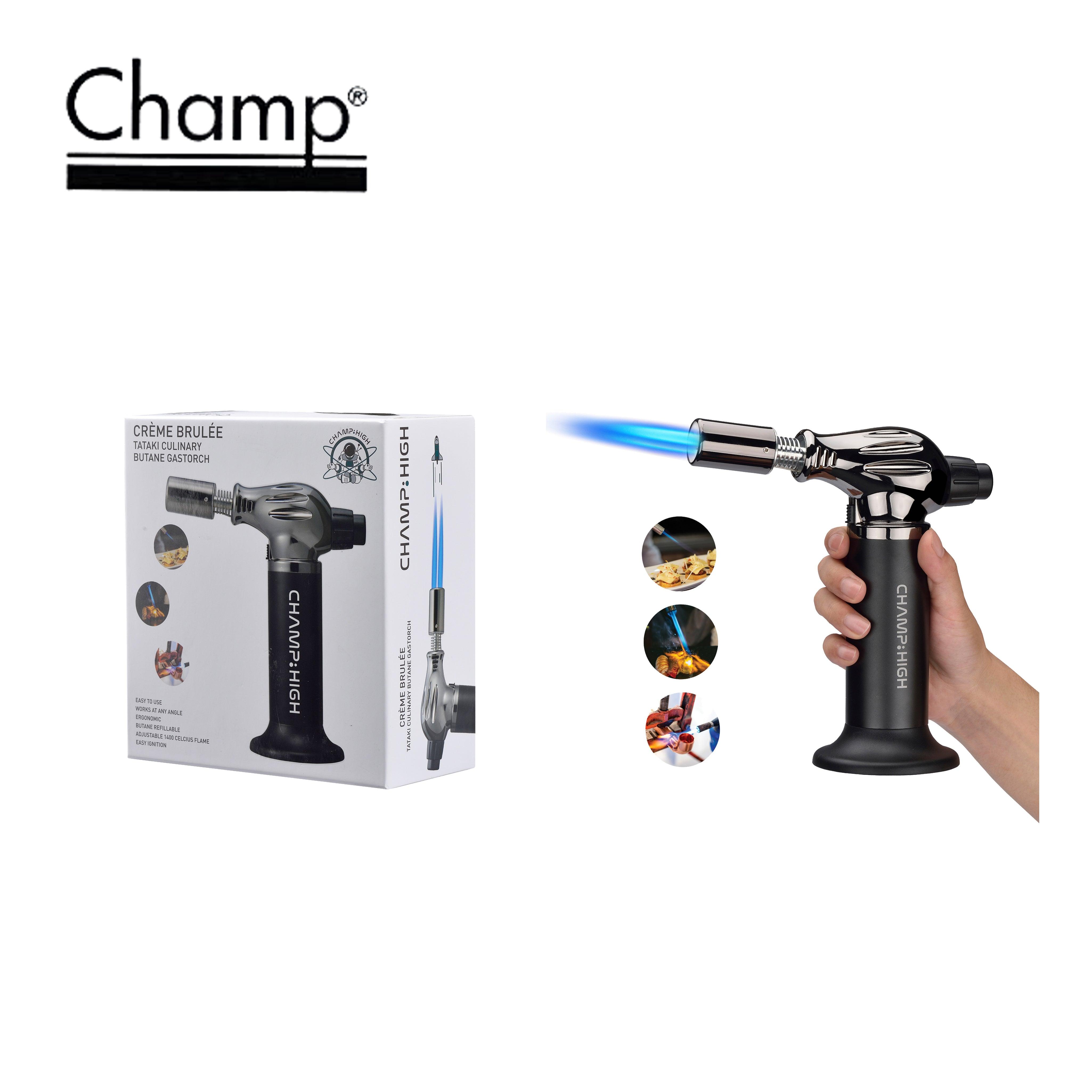ART.40407007 CHAMPHIGH CREME BRULEE TATAKI BUTANE GASTORCH BLACK DL1 - koseakasa
