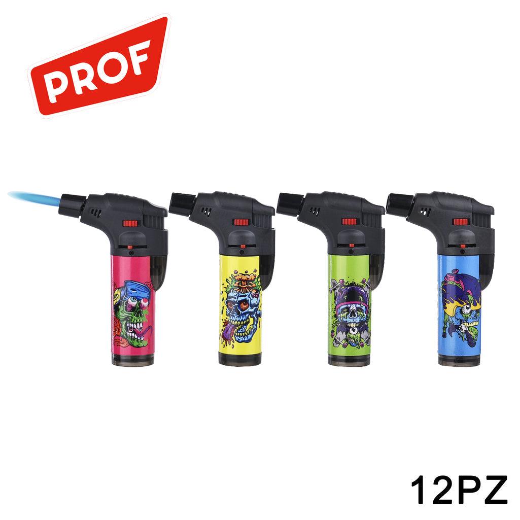 ART.40804344 PROF EASY TORCH CRAZY SKULLS 12PZ - koseakasa