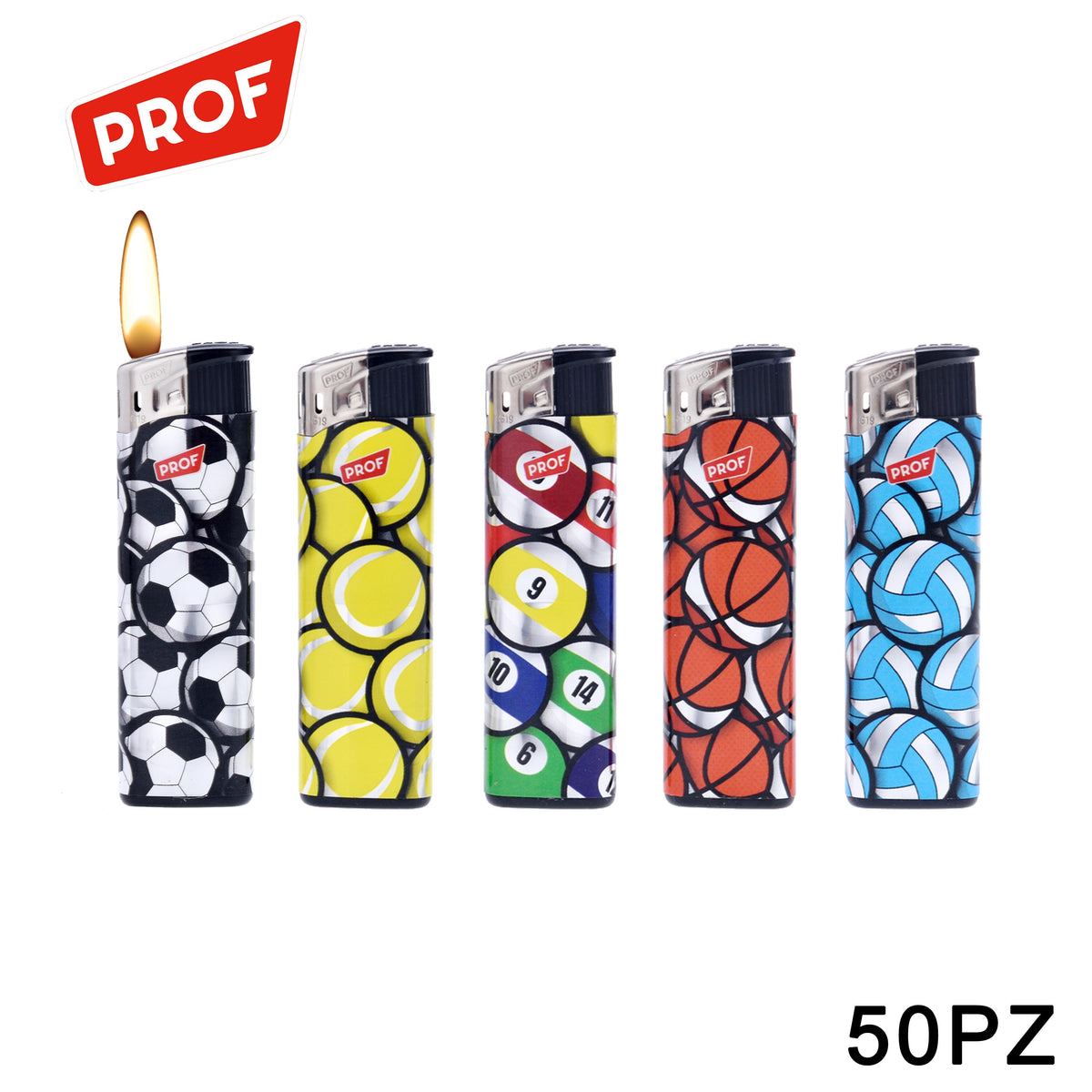 ART.40804609 PROF ACCENDINI FIAMMA FISSA 3D EFFECT BALLS CONF.50PZ - koseakasa