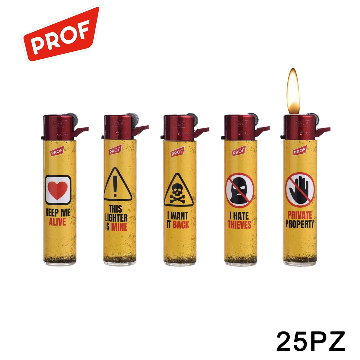 ART.40009907 PROF ACCENDINO RED WARNINGS CONF.25PZ - koseakasa