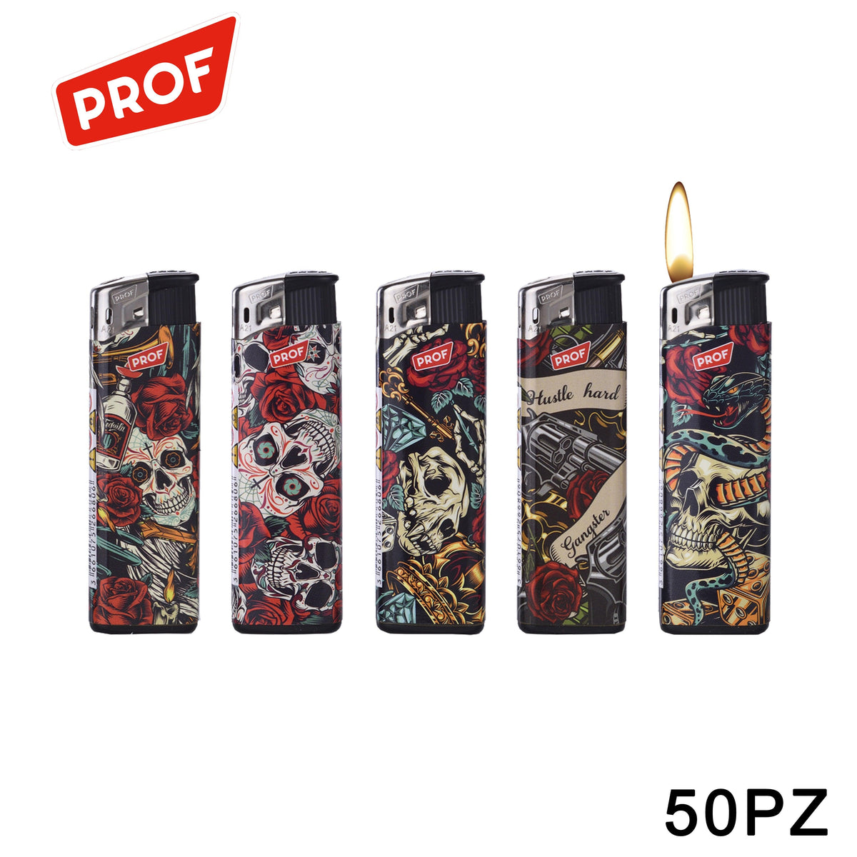 ART.40804642 41804642  PROF ACCENDINO FIAMMA FISSA HARD SKULL CONF.50PZ - koseakasa