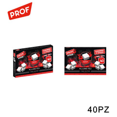 ART.40807013 PROF OUTDOOR ACCENDIFUOCO CUBETTI BIANCHI CONF.40 24PZ - koseakasa