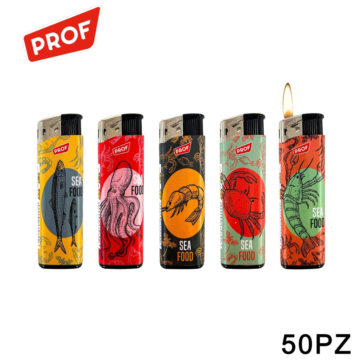 ART.40804671 PROF ACCENDINO FIAMMA FISSA SEA FOOD CONF.50PZ - koseakasa