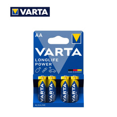 AA LONGLIFE POWER VARTA ALKALINE PILA BL4 - koseakasa
