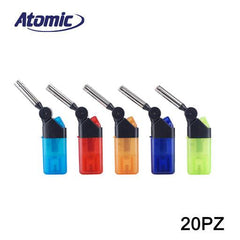 ART.3692600 ATOMIC MINI ACCENDIGAS BBQ TURBO SEMI TRASPARENTE ASS. CONF.20PZ - koseakasa