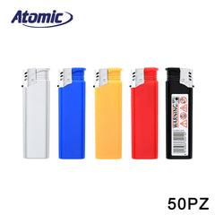 ART.3770000 ATOMIC ACCENDINO TURBO F2 COLORATO ASS. CONF.50PZ - koseakasa