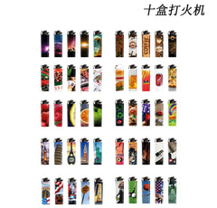 ART.3940001 ATOMIC ACCENDINO MONOUSO 10 DISEGNI MISTI CONF.50PZX10 - koseakasa