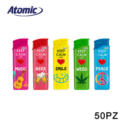 ART.3671165 ATOMIC ACCENDINO KEEP CALM CONF.50PZ - koseakasa