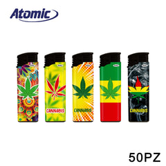 ART.3671173 ATOMIC ACCENDINO F2 CANNABIS CONF.50PZ - koseakasa
