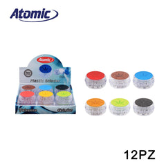 ART.0212521 ATOMIC GRINDER IN PLASTICA Ø48MM 6 X ADESIVO PU ASS. CONF.12PZ - koseakasa