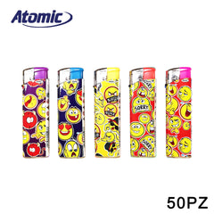 ART.3645138 ATOMIC ACCENDINO F10 A LOT OF EMOJY CONF.50PZ - koseakasa