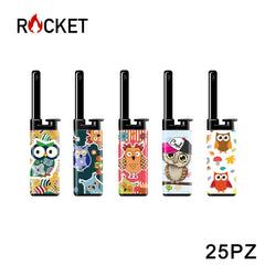 ART.8326218 ROCKET MINI BBQ LIGHTER JULIA SOFTFLAME REFILLABLE OWLS 25PZ - koseakasa