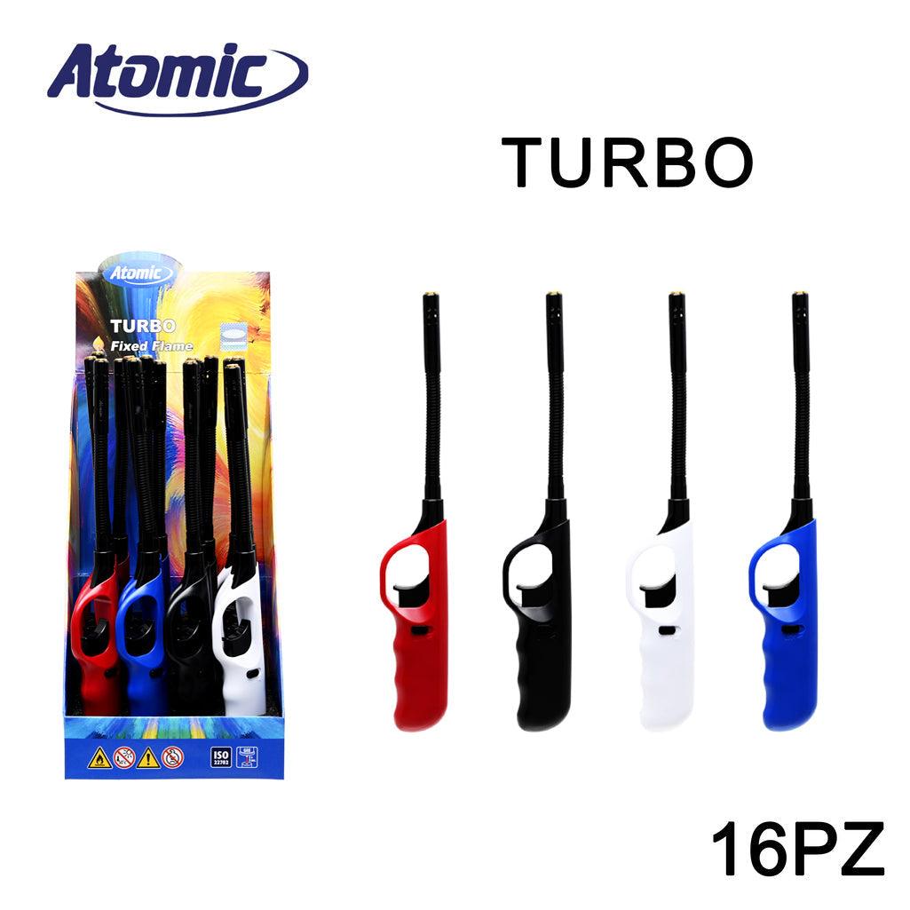 ART.4019903 ATOMIC ACCENDIGAS TURBO BBQ FLEX 2.0 CONF.16PZ - koseakasa