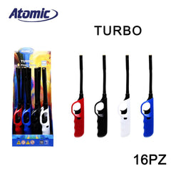 ART.4019903 ATOMIC ACCENDIGAS TURBO BBQ FLEX 2.0 CONF.16PZ - koseakasa