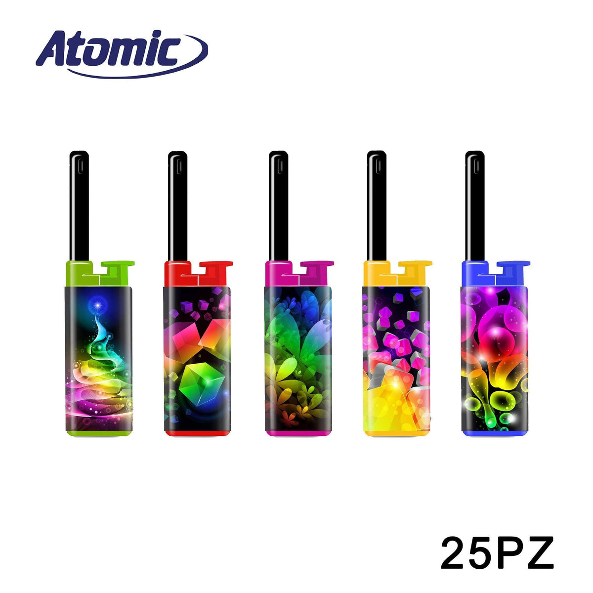 ART.3697103 ATOMIC MINI ACCENDIGAS BBQ JULIA LUCKY SYMBOL CONF.25PZ - koseakasa