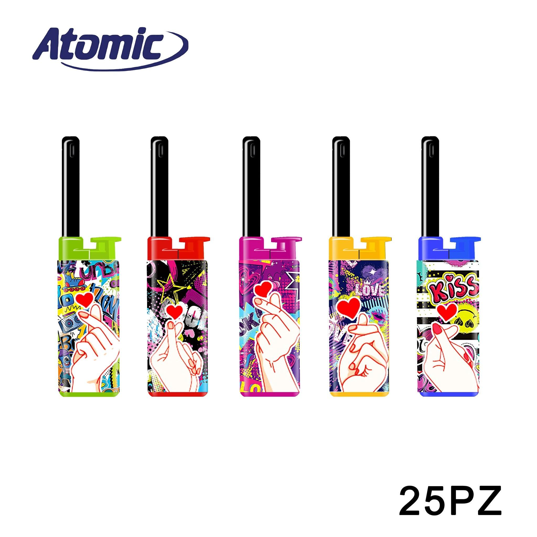 ART.3697104 ATOMIC MINI ACCENDIGAS BBQ JULIA LOVE HANDS CONF.25PZ - koseakasa