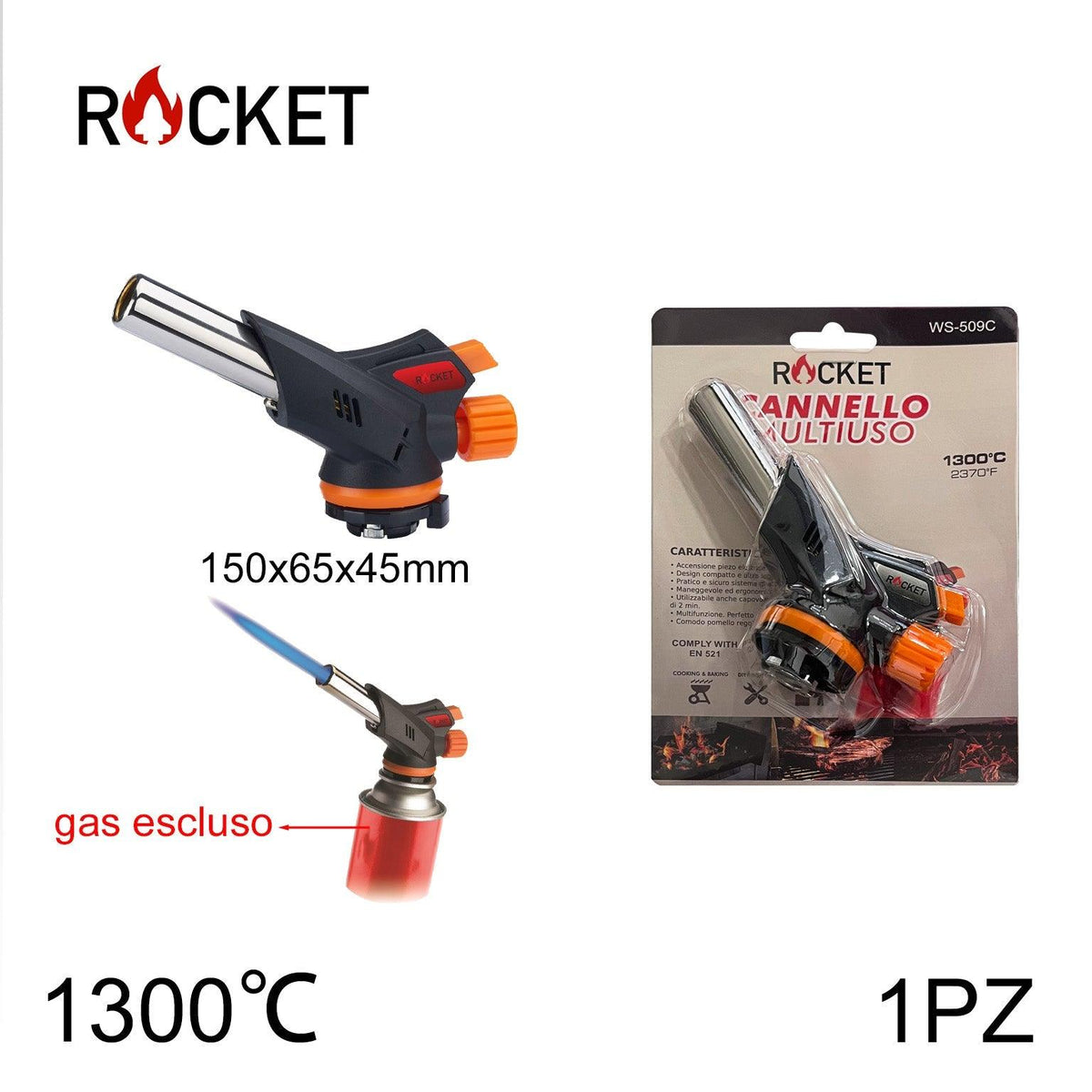 ART.8326237 ROCKET CANNELLO MULTIUSO BL1 - koseakasa
