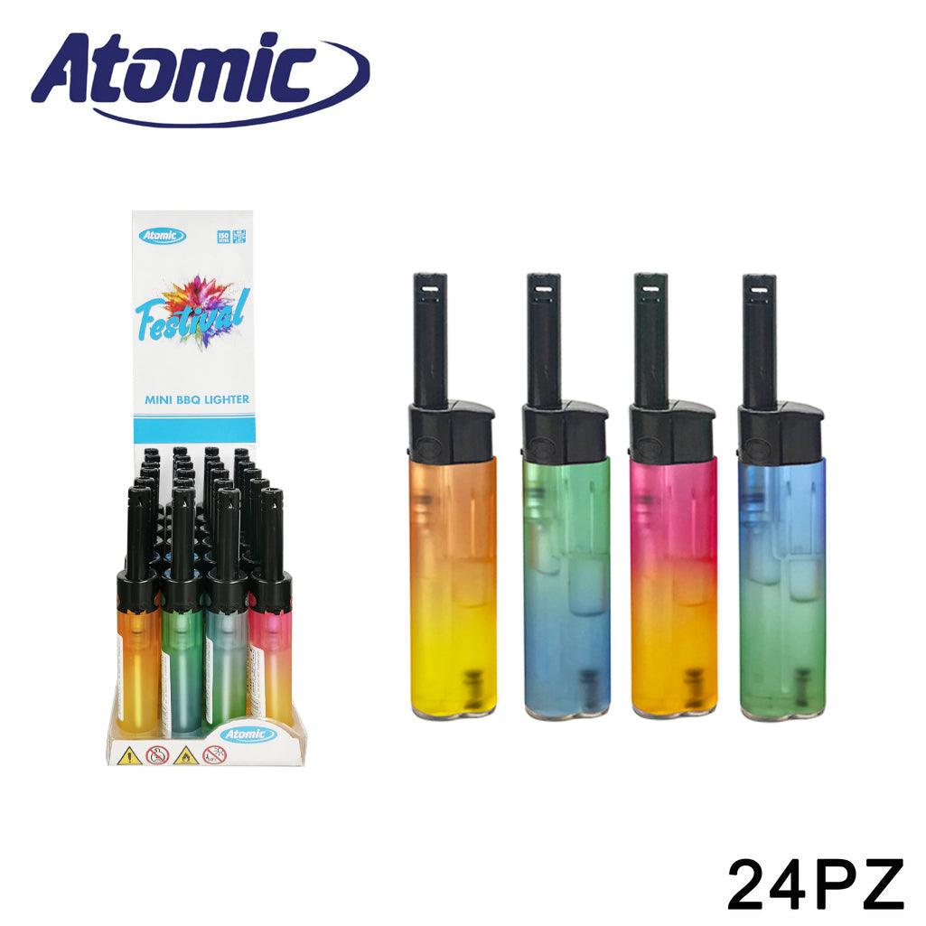 ART.3698503 ATOMIC MINI ACCENDIGAS 2TONI GOMMATO FROSTY ASS. CONF.24PZ - koseakasa