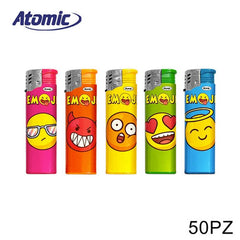 ART.3771028 ATOMIC ACCENDINO TURBO F2 EMOJI 2 CONF. 50PZ - koseakasa