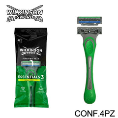 ESSENTIALS 3 SENSITIVE 4S 4PZ WILKINSON ART.W950107400 BL1 - koseakasa