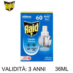 RAID LIQ ELET RIC 60N CLASSICA 36ML ART.338852 367403 24PZ - koseakasa