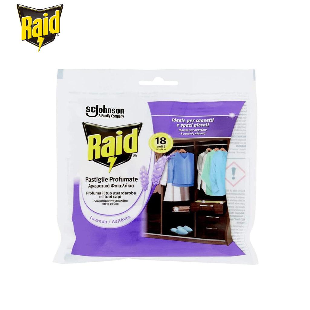 RAID TARME PASTIGLIE LAVANDA 18UN ART.308993 12PZ - koseakasa