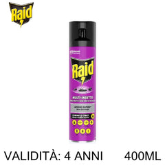 RAID MULTI-INSETTO SPRAY 400ML ART.356482 12PZ - koseakasa