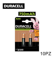 AAA 750MAH DURACELL RICARICABILE PILA BL2 - koseakasa